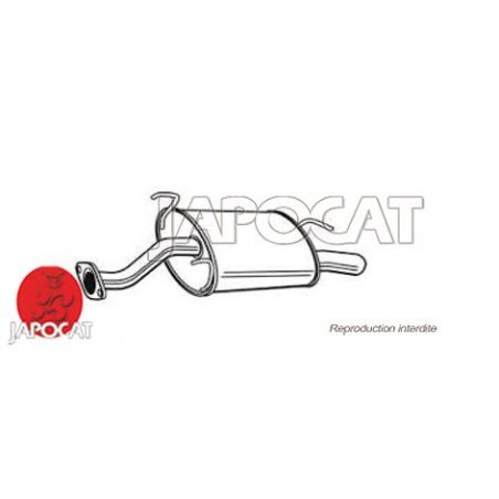 SILENCIEUX AR CIVIC 95>01 BREAK